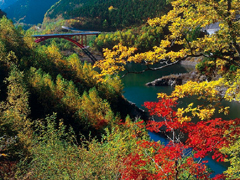 Okukiso Lake(Misokawa Dam)