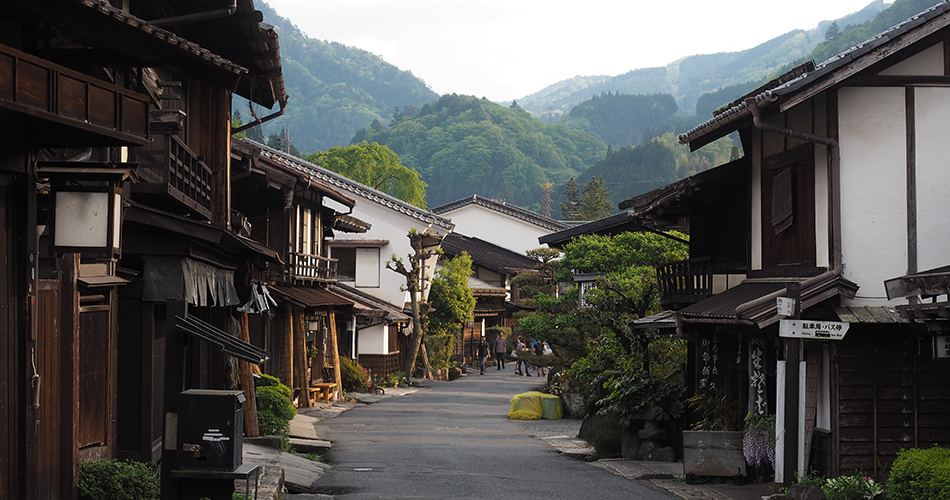 Arrive at Tsumago