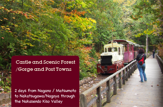 Castle and Scenic Forest/Gorge and Post Towns
