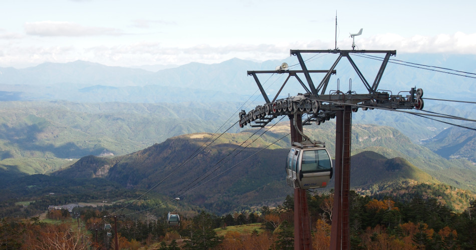 the Mt. Ontake ropeway