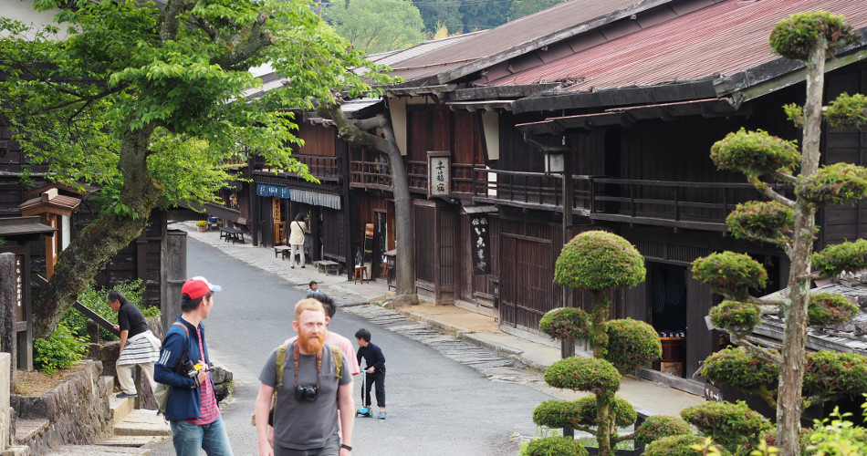 Arrive at Tsumago