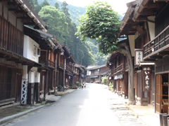 寺下の町並み