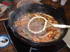 投汁荞麦面
