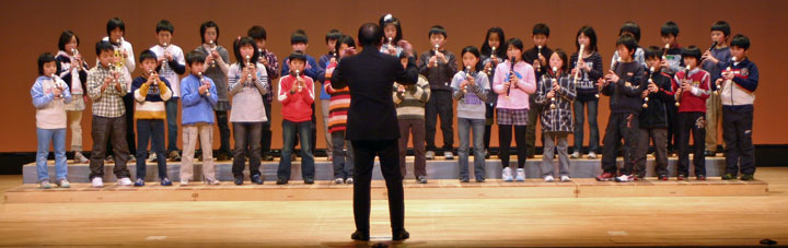 南木曽小学校4年生