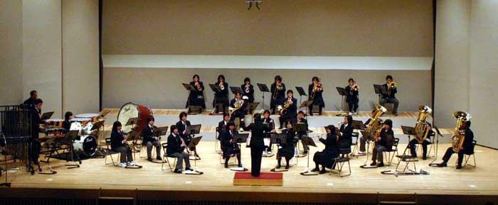 上松、王滝、開田中学校吹奏楽部 合同