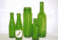 飲食用のビン類　緑