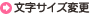 文字サイズ変更