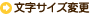文字サイズ変更