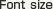 fontsize