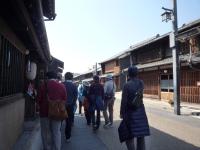 川原町の街並み